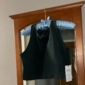 Girlfriend Collective Green xl Crop Tank Top